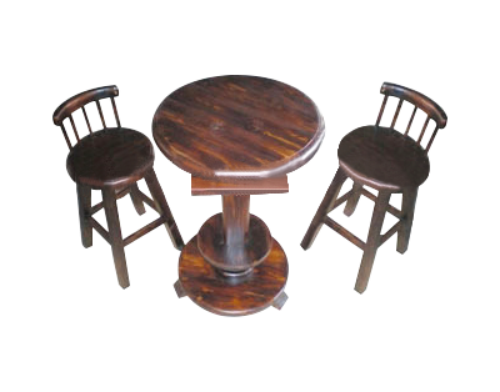  歐式復(fù)古 簡約實木酒吧臺兩人位家具定制