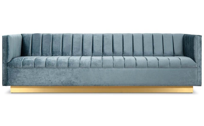 高級會所酒店現(xiàn)代不銹鋼卡座沙發(fā)