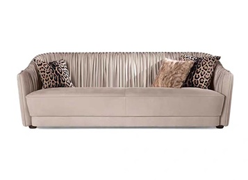 個性酒吧會所輕奢真皮卡座沙發(fā)