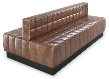 商務會所歐式古典pu皮雙面卡座沙發(fā)