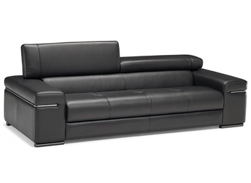 私人會所會客區(qū)接待簡約皮革沙發(fā)