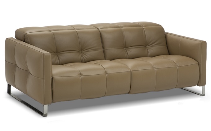 豪華會所不銹鋼簡約皮革雙人沙發(fā)椅