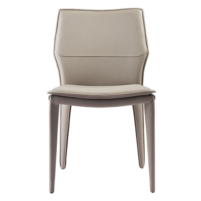 會所簡約現代馬鞍皮椅休閑靠背椅