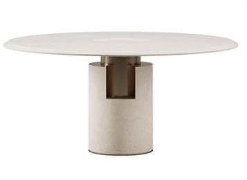 現(xiàn)代輕奢美容會(huì)所接待區(qū)桌子家具