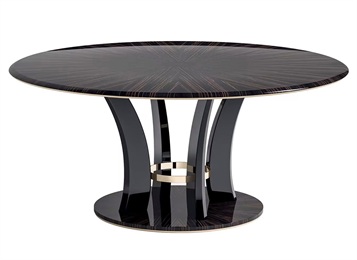 高檔會所北歐現(xiàn)代巖板個(gè)性餐桌