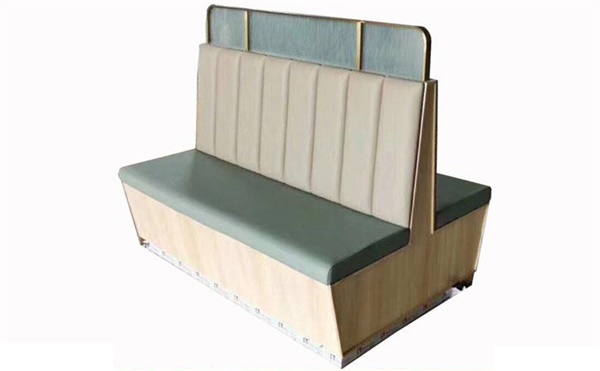 火鍋店時尚餐廳特色雙面卡座沙發(fā)