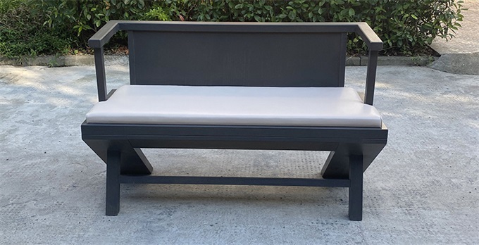 火鍋店時尚實木雙人位卡座沙發