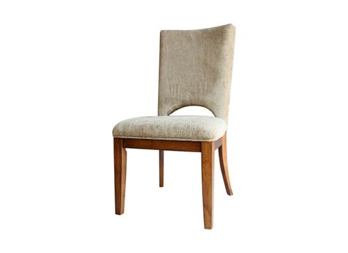 實木軟包火鍋椅子 布藝靠背椅 美式鄉(xiāng)村火鍋店餐椅