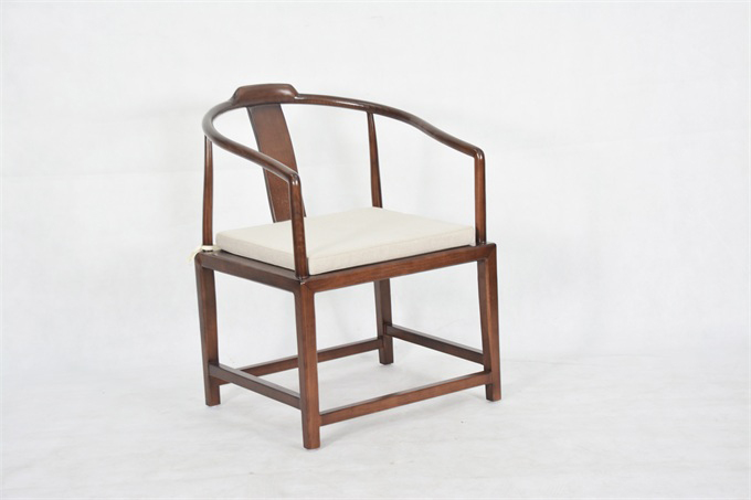 火鍋店新中式實(shí)木圈椅靠背椅