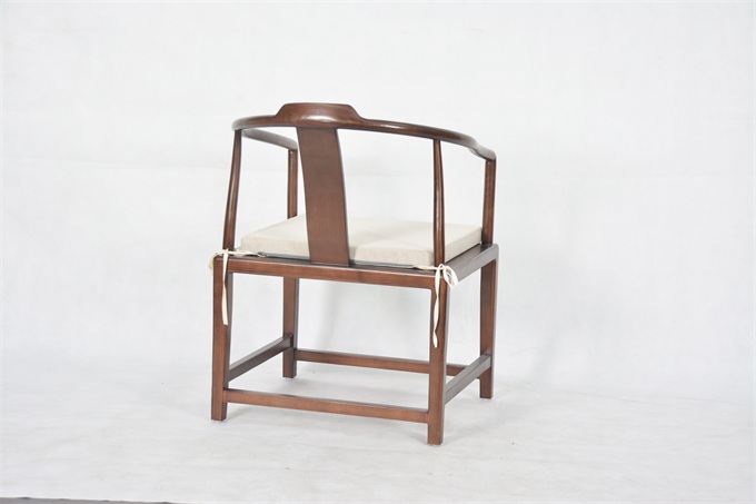 火鍋店新中式實(shí)木圈椅靠背椅