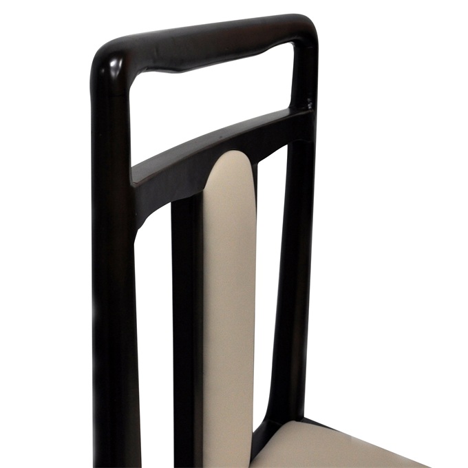 火鍋店中式古典實木靠背椅子