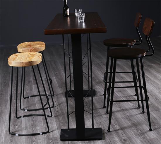 復(fù)古工業(yè)風(fēng)鐵藝個(gè)性酒吧桌