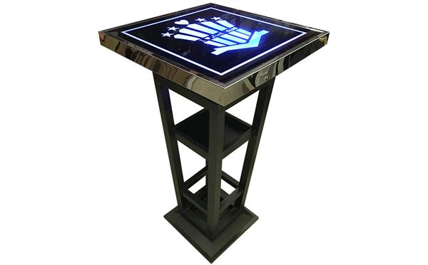 主題清吧不銹鋼高吧臺_個性酒吧時尚吧臺