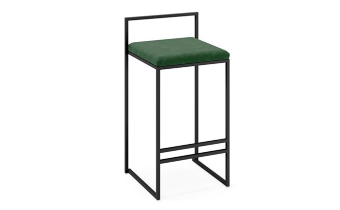 小型酒吧風格鐵藝椅子_酒吧簡約高腿椅子