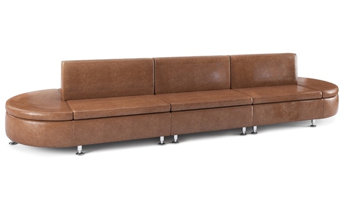 電音酒吧異形創意雙面卡座沙發