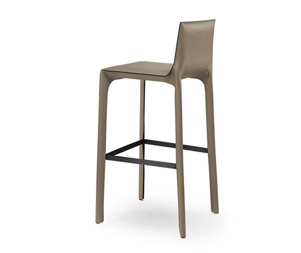 北歐現代極簡馬鞍吧椅創意高腳凳吧臺椅娛樂酒吧靠背椅