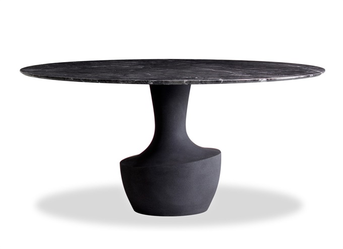 現(xiàn)代風(fēng)時(shí)尚酒吧圓形大理石個(gè)性吧臺(tái)