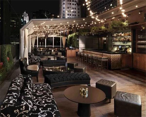 酒吧休閑桌椅溫馨吧臺(tái)吧椅酒吧桌椅家具定做