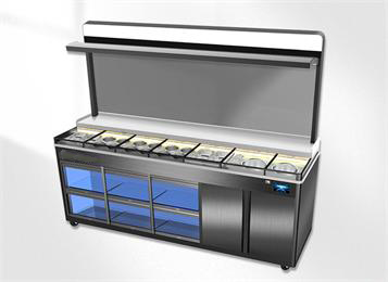 肥?；疱伒旮叨藭r(shí)尚冷藏保鮮臺(tái)