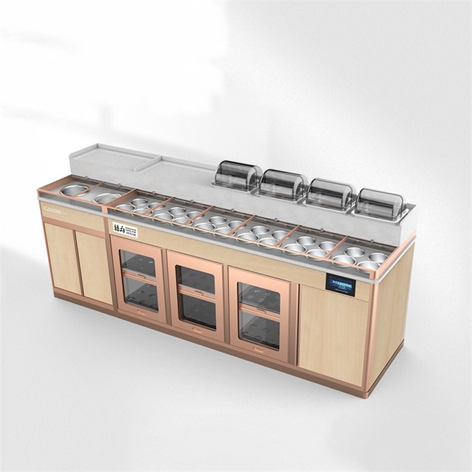 火鍋店自助智能保鮮醬料調料臺