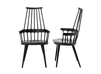 現代簡約創意個性全實木咖啡椅