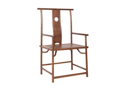 經(jīng)典明式家具 海棠式小四出頭官帽椅