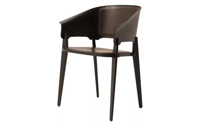 食堂現(xiàn)代簡約鐵藝椅子