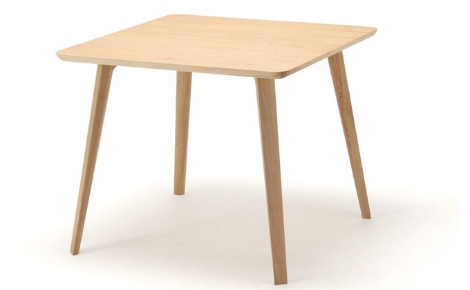 企業員工食堂餐廳簡約實木餐桌