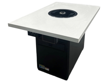 韓式自助烤肉店無(wú)煙凈化電烤烤肉桌