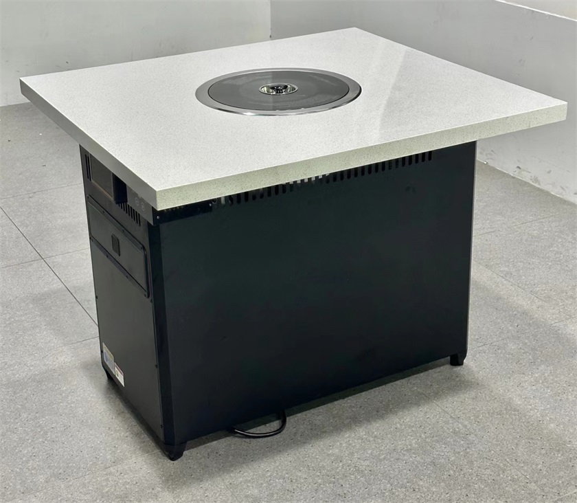 自助韓式烤肉店無煙凈化烤肉桌