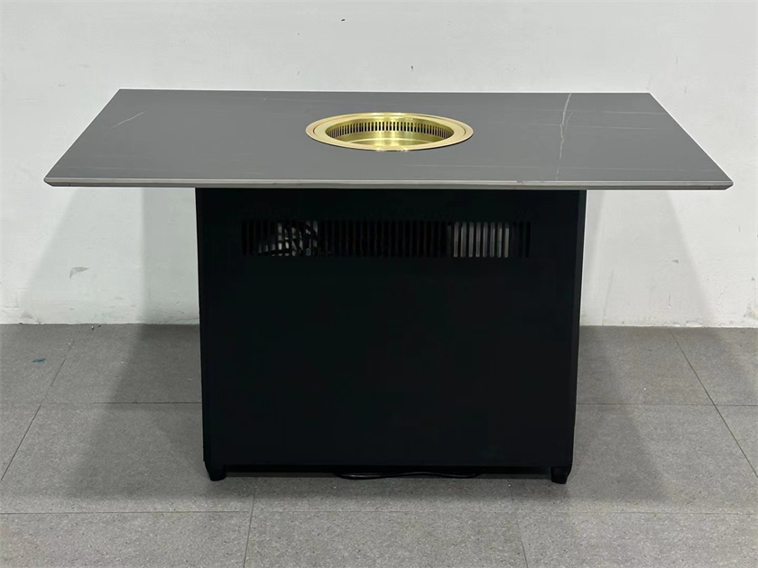 烤肉店下排風炭火烤肉無煙烤肉桌