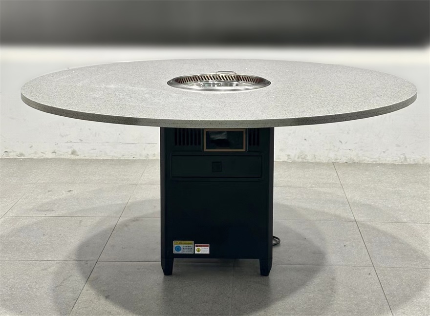 自助火鍋店專用自凈化無煙火鍋桌子