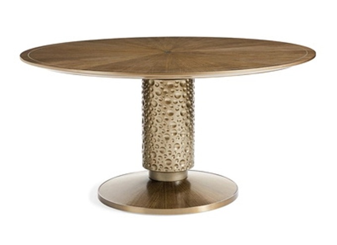 西餐廳美式經(jīng)典實木創(chuàng)意鋼腳餐桌