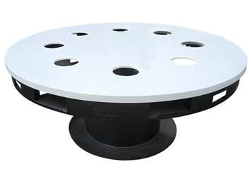 8人位大理石臺面圓形一 8人位大理石臺面圓形一