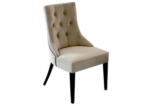 中餐廳實木餐椅 酒店軟包靠背椅