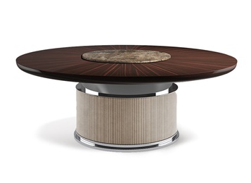 粵菜主題餐廳包廂高檔實木餐桌