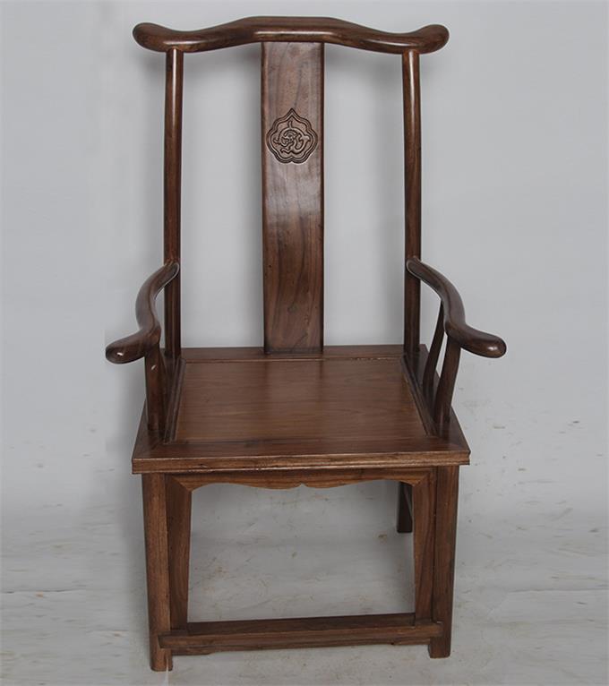 仿古明清中式古典家具 實(shí)木官帽椅
