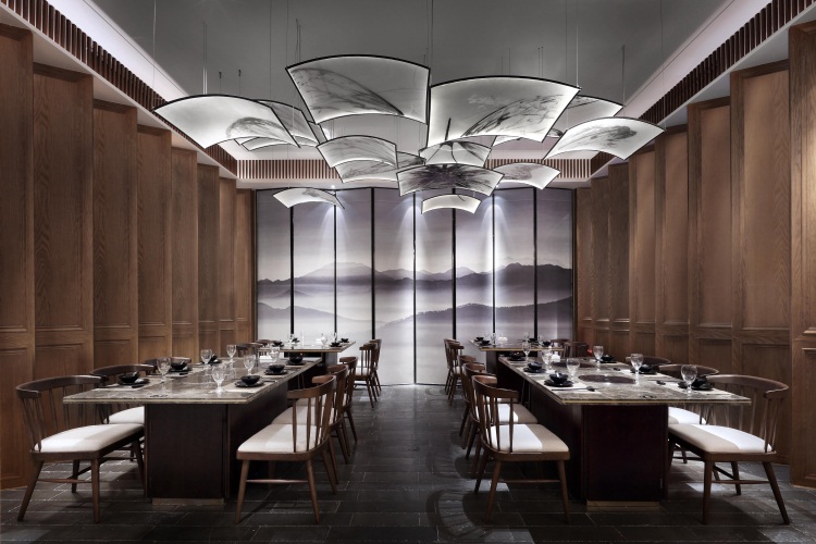 火鍋店餐廳空間設(shè)計(jì)效果圖