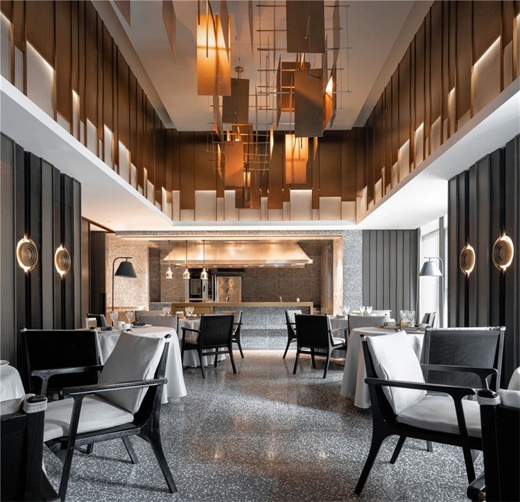 料理餐廳空間設計效果圖