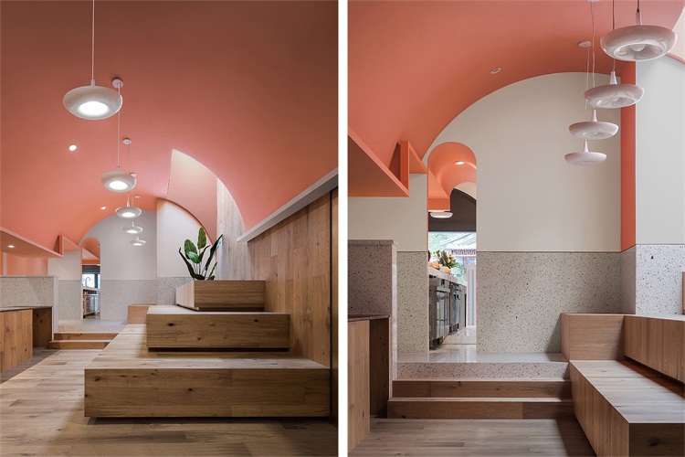 玫瑰餅店空間設(shè)計(jì)效果圖