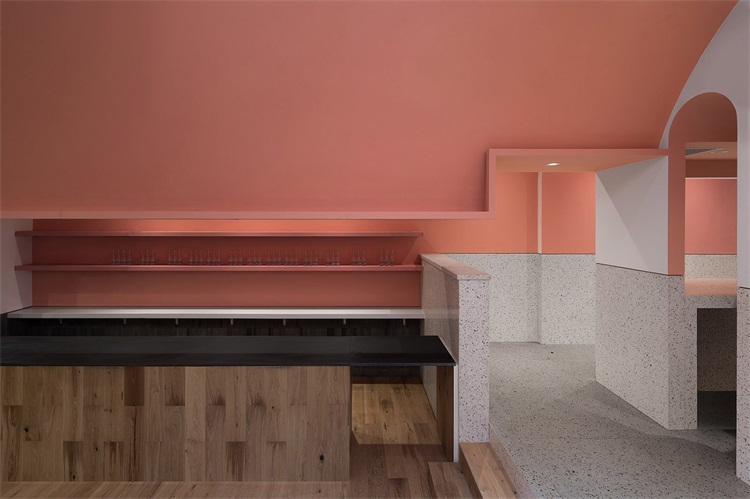 玫瑰餅店空間設(shè)計(jì)效果圖