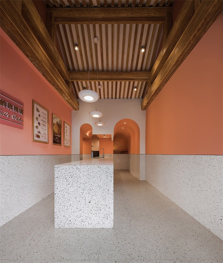 玫瑰餅店空間設(shè)計(jì)效果圖
