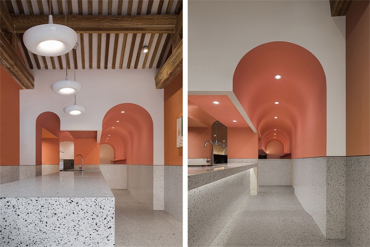 玫瑰餅店空間設(shè)計(jì)效果圖