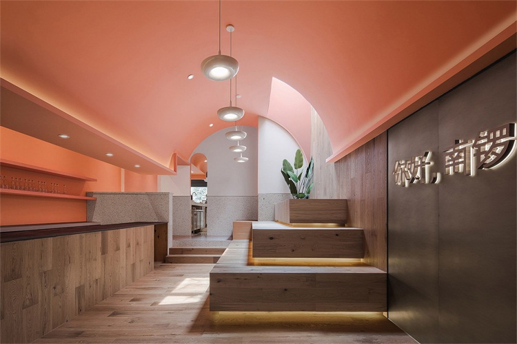 玫瑰餅店空間設(shè)計(jì)效果圖