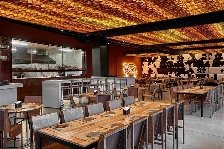 餐廳空間設計效果圖