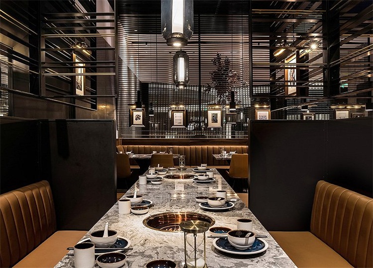 椰子雞火鍋餐廳空間設(shè)計(jì)效果圖