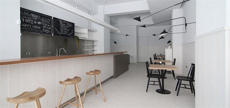 咖啡店空間設計效果圖