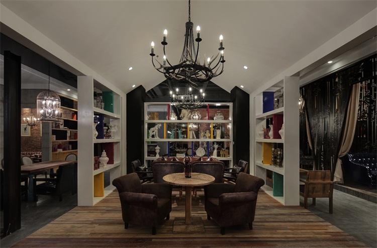 咖啡館空間設(shè)計效果圖