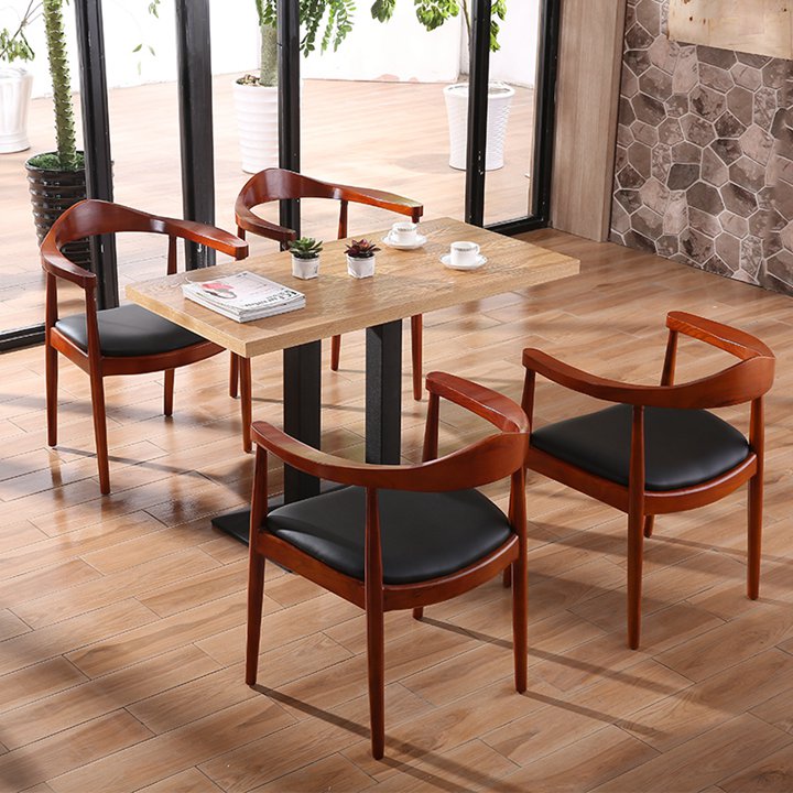 北歐實(shí)木椅