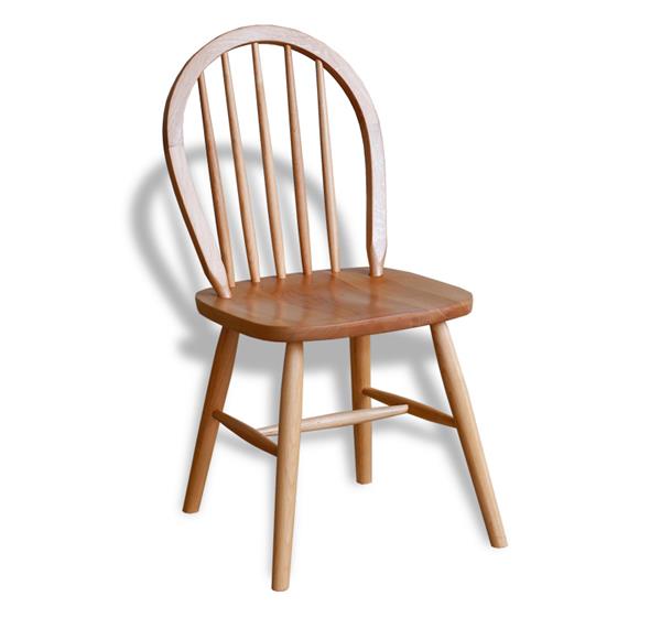 現(xiàn)代簡約全實木溫莎椅 孔雀靠背椅子